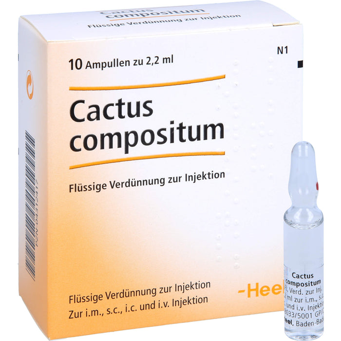 Cactus compositum Amp., 10 St. Ampullen