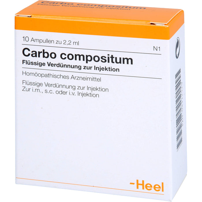Heel Carbo compositum flüssige Verdünnung, 10 St. Ampullen