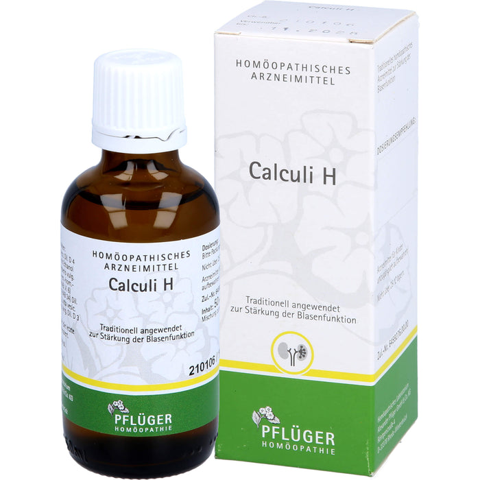 Calculi H Lösung zur Stärkung der Blasenfunktion, 50 ml Lösung