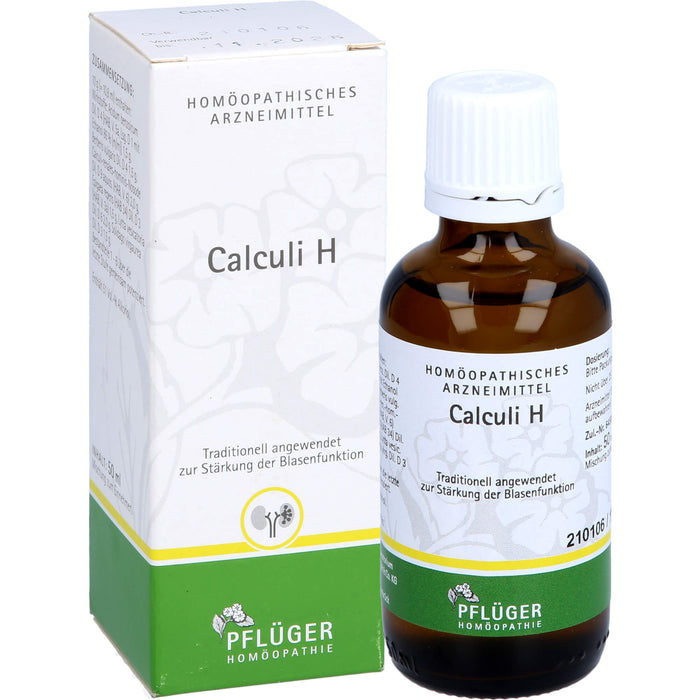 Calculi H Lösung zur Stärkung der Blasenfunktion, 50 ml Lösung