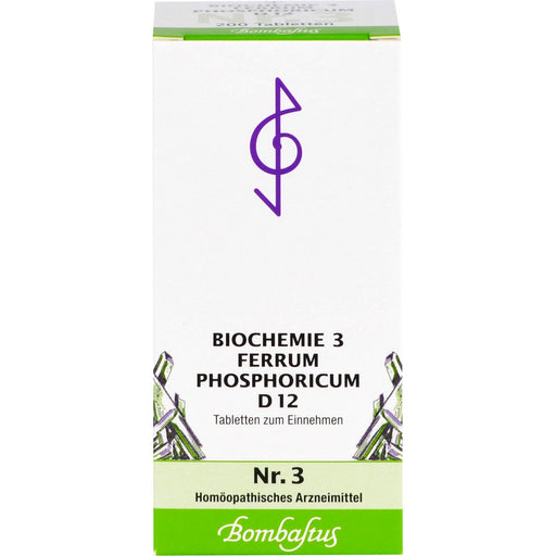 Biochemie 3 Ferrum phosphoricum Bombastus D12 Tbl., 200 St TAB