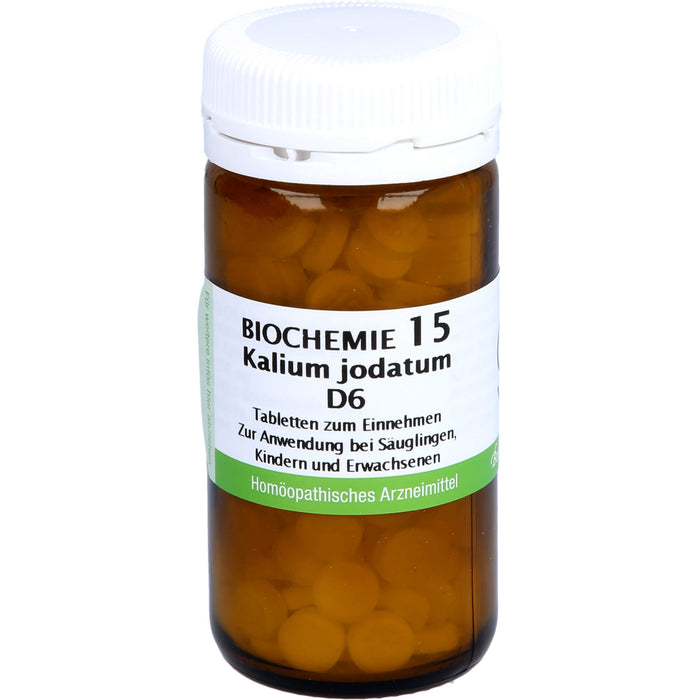 Biochemie 15 Kalium jodatum Bombastus D6 Tbl., 200 St TAB