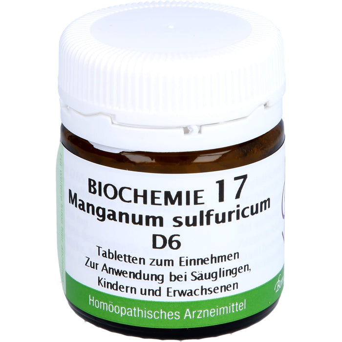 Biochemie 17 Manganum sulfuricum Bombastus D6 Tbl., 80 St TAB