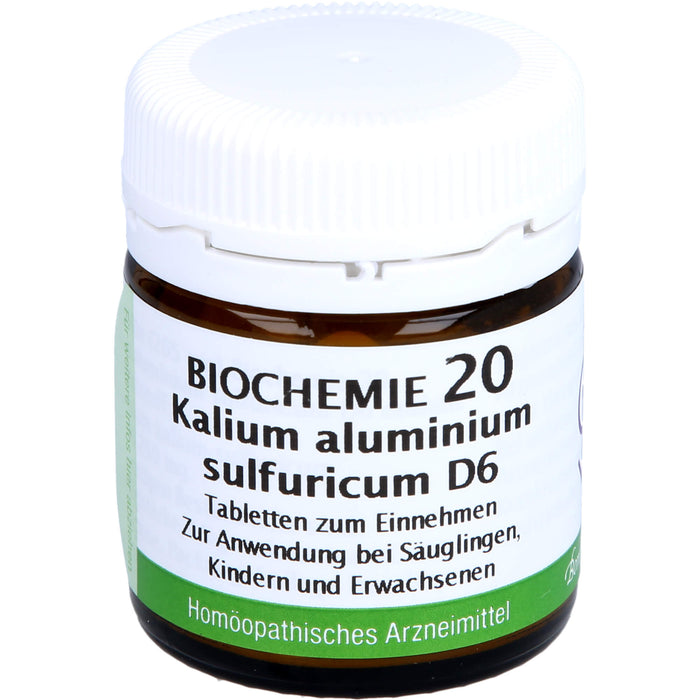 Biochemie 20 Kalium aluminium sulfuricum Bombastus D6 Tbl., 80 St TAB
