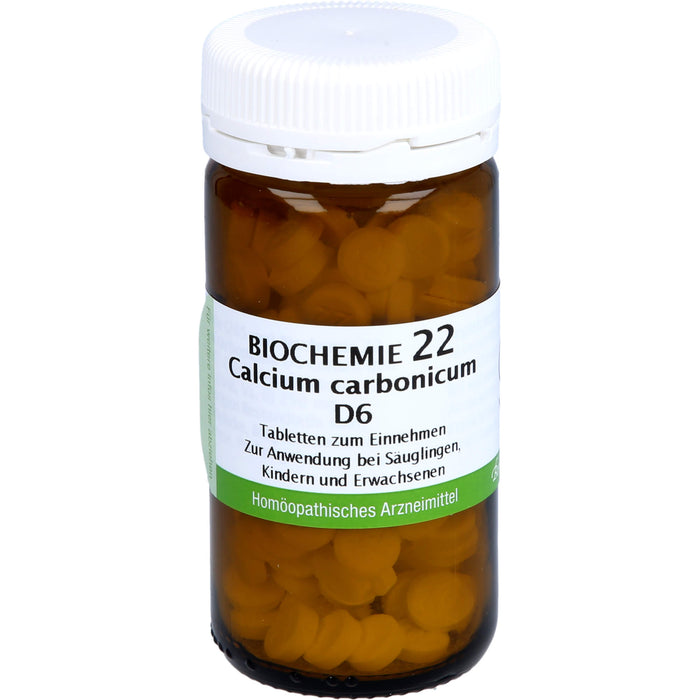 Bombastus Biochemie 22 Calcium carbonicum D6 Tabletten, 200 St. Tabletten