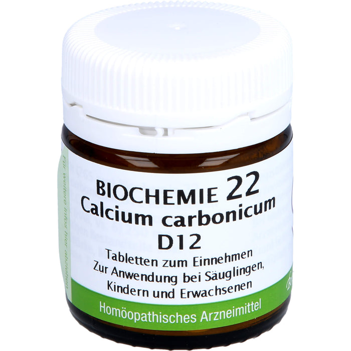 Biochemie 22 Calcium carbonicum Bombastus D12 Tbl., 80 St TAB