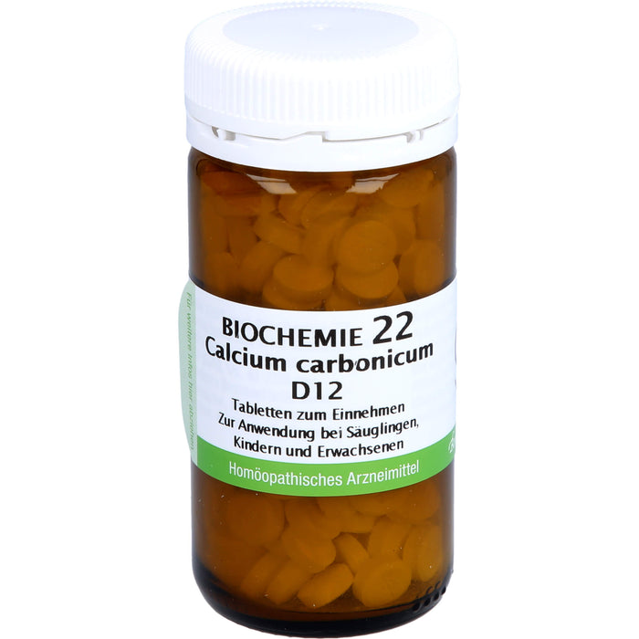 Biochemie 22 Calcium carbonicum Bombastus D12 Tbl., 200 St TAB