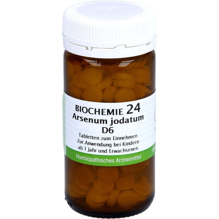 Biochemie 24 Arsenum jodatum Bombastus D6 Tbl., 200 St TAB