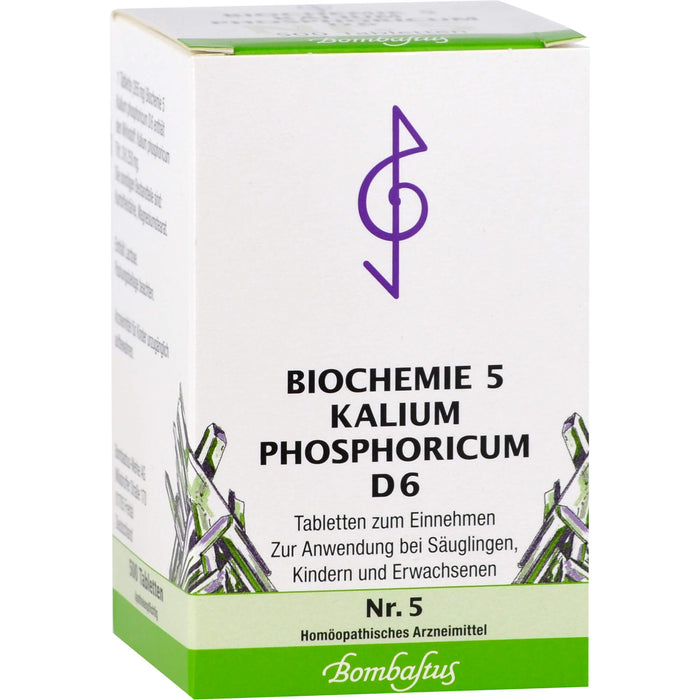 Bombastus Biochemie 5 Kalium phosphoricum D6 Tabletten, 500 St. Tabletten