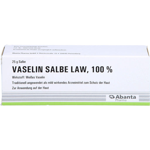 Abanta Pharma Vaselin Salbe LAW 100 %, 25 g Salbe