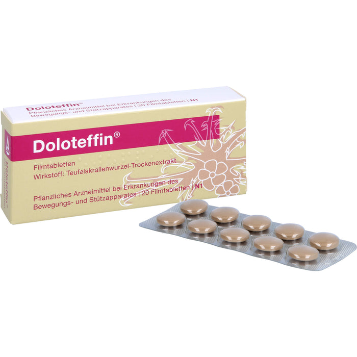 Doloteffin Filmtabletten bei Erkrankungen des Bewegungs- und Stützapparates, 20 St. Tabletten