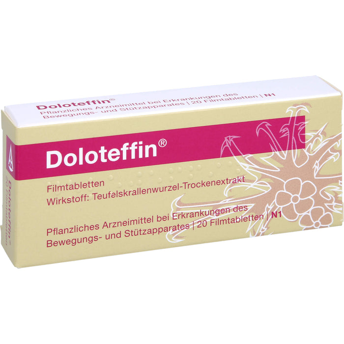 Doloteffin Filmtabletten bei Erkrankungen des Bewegungs- und Stützapparates, 20 St. Tabletten