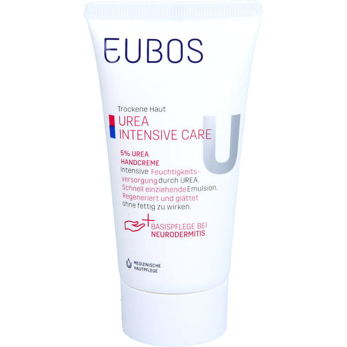 EUBOS Trockene Haut Urea 5% Handcreme, 75 ml Creme