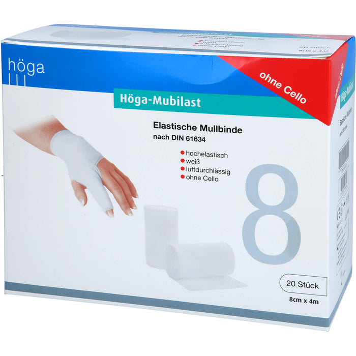 HOEGA MUBILAST o.Cello 8cmX4m, 20 St BIN