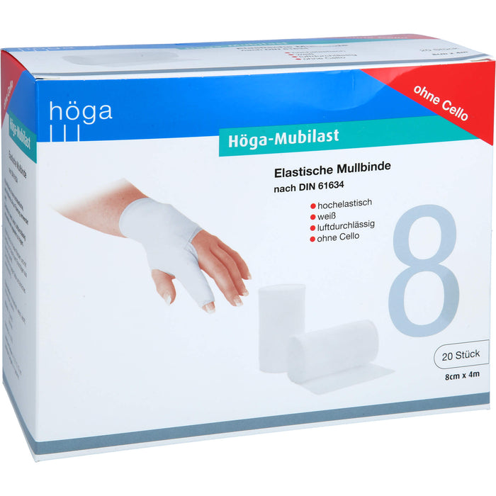 HOEGA MUBILAST o.Cello 8cmX4m, 20 St BIN