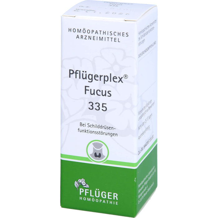 Pflügerplex Fucus 335 Tabletten bei Schilddrüsenfunktionsstörungen, 100 St. Tabletten