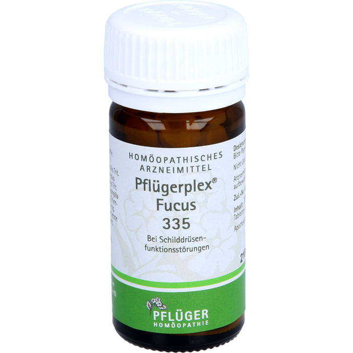 Pflügerplex Fucus 335 Tabletten bei Schilddrüsenfunktionsstörungen, 100 St. Tabletten