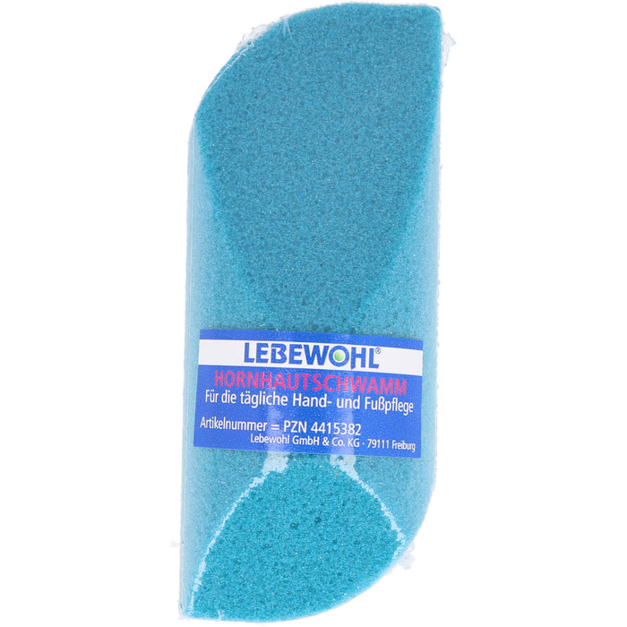 LEBEWOHL Hornhaut-Schwamm, 1 St. Zubehör