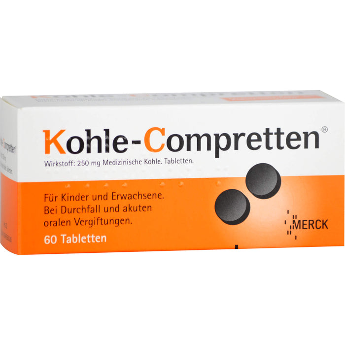 Kohle-Compretten®, Tabletten, 60 St TAB