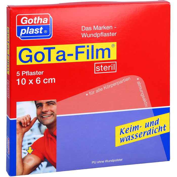GoTa-FILM steril 10cmx6cm, 5 St PFL
