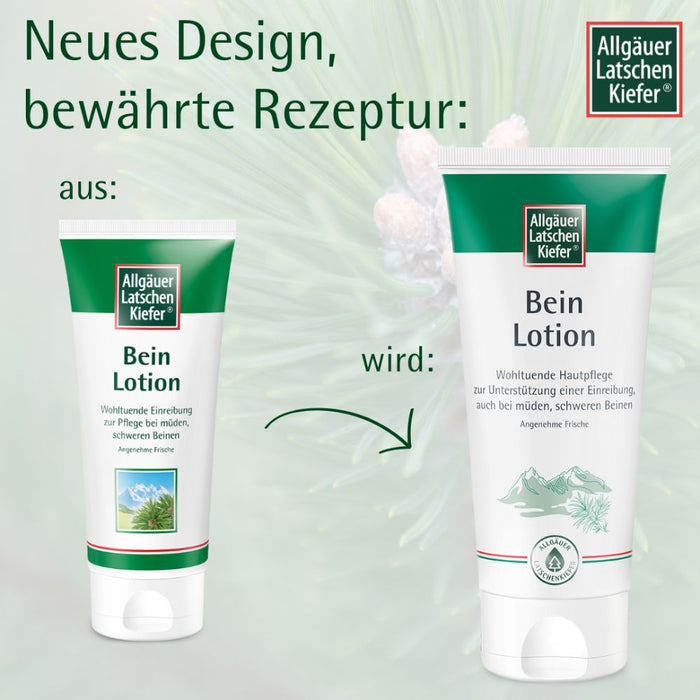 Allgäuer Latschenkiefer Bein Lotion, 200 ml Lotion