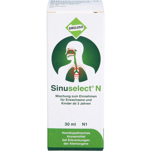 Sinuselect N Mischung bei Erkrankungen der Atemorgane, 30 ml Lösung