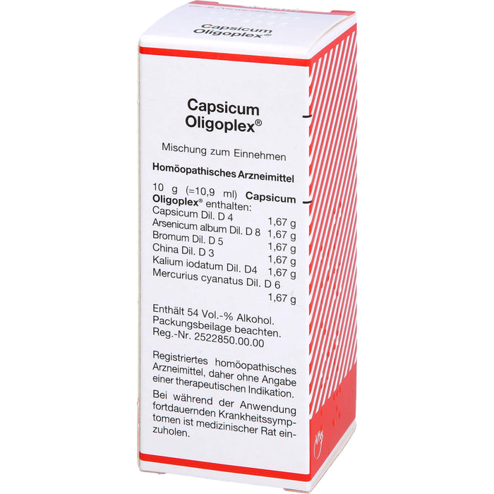 Capsicum Oligoplex, Mischung, 50 ml LIQ