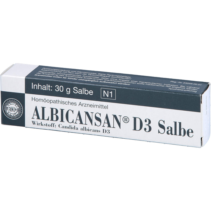 SANUM-KEHLBECK Albicansan D3 Salbe, 30 g Salbe