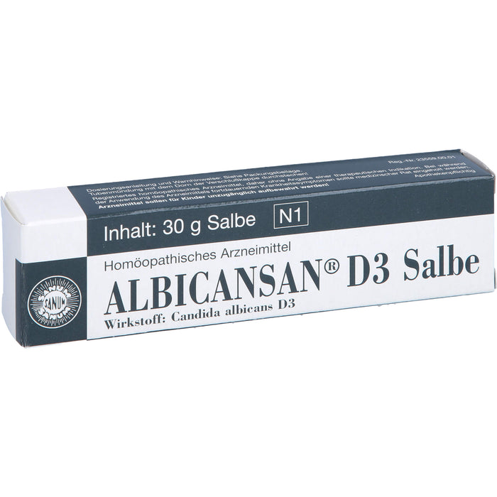 SANUM-KEHLBECK Albicansan D3 Salbe, 30 g Salbe