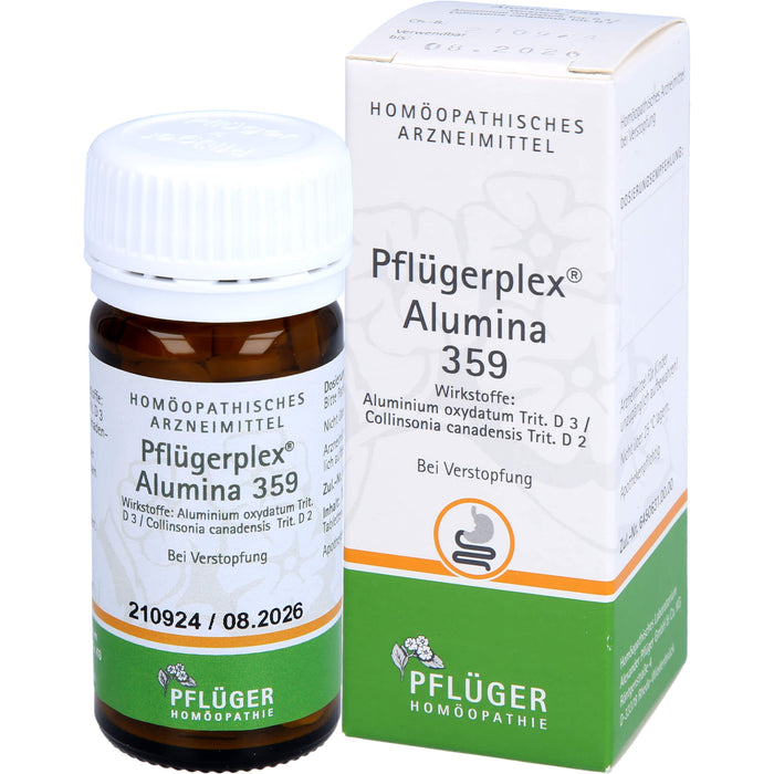 Pflügerplex Alumina 359 Tabletten bei Verstopfung, 100 St. Tabletten