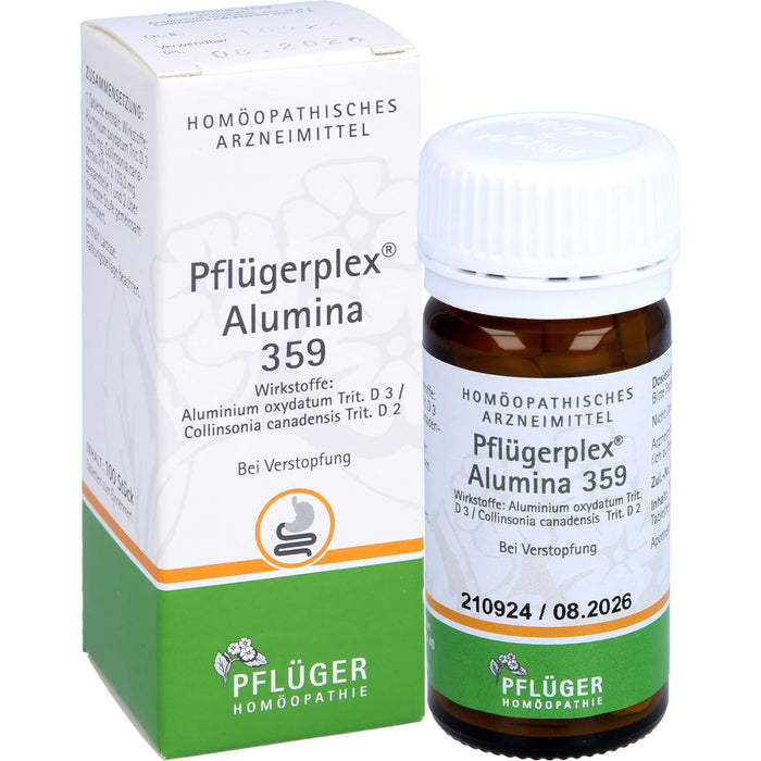 Pflügerplex Alumina 359 Tabletten bei Verstopfung, 100 St. Tabletten
