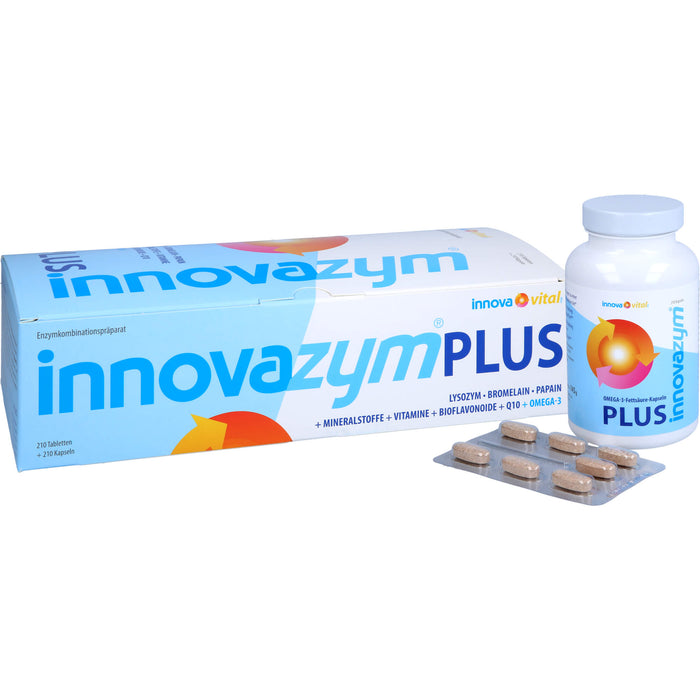 Innovazym Kapseln+Tabletten je 210St., 30 St. Portionen