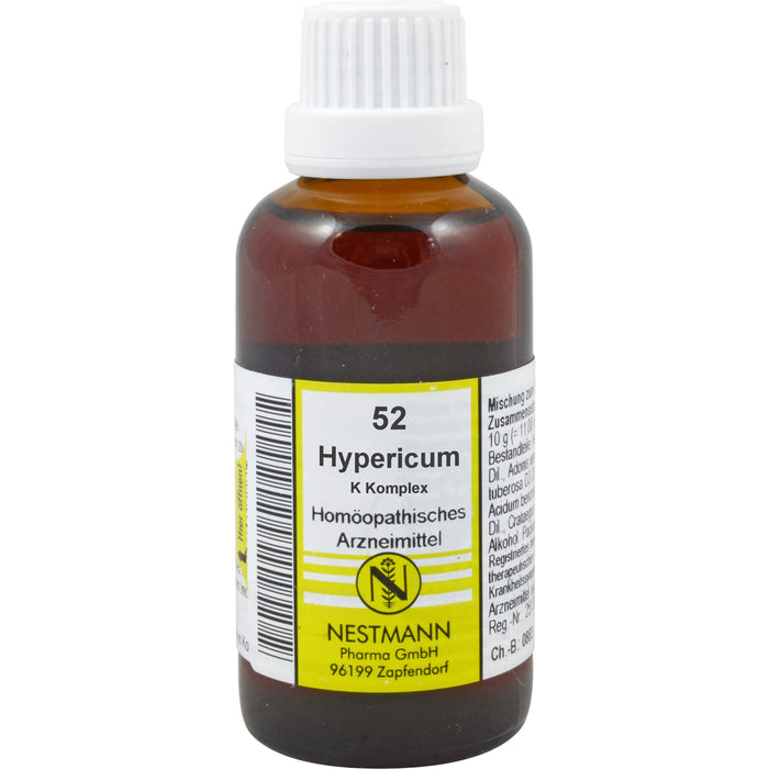 Nestmann Hypericum K Komplex Nr. 52 Dilution, 50 ml Lösung