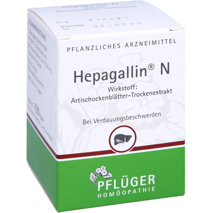 Hepagallin® N, 100 St DRA