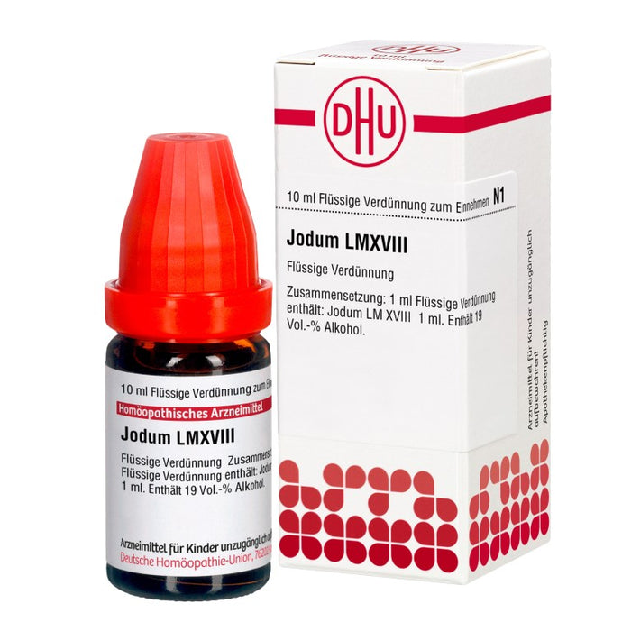 Jodum LM XVIII DHU Dilution, 10 ml Lösung