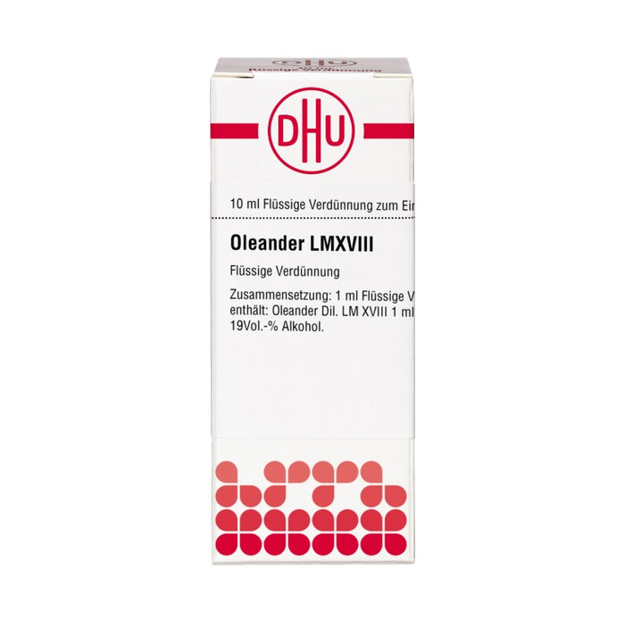 Oleander LM XVIII DHU Dilution, 10 ml Lösung