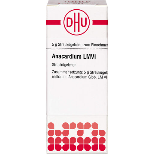 DHU Anacardium LM VI Streukügelchen, 5 g Globuli