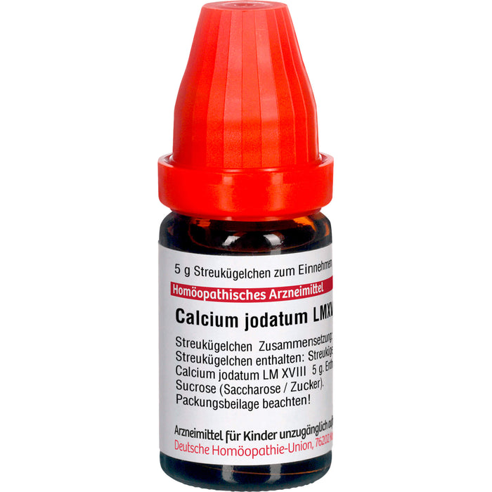 Calcium jodatum LM XVIII DHU Globuli, 5 g Globuli