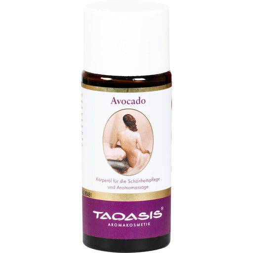 TAOASIS Avocado Basisöl für die Schönheitspflege und Aromamassage, 50 ml Öl