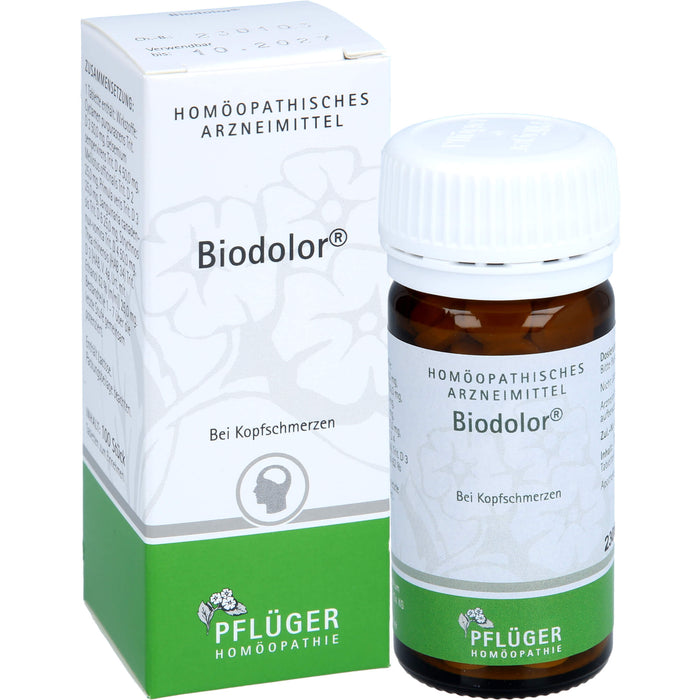 Pflüger Biodolor bei Kopfschmerzen, 100 St. Tabletten