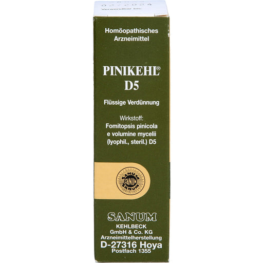 SANUM-KEHLBECK Pinikehl D5 flüssige Verdünnung, 10 ml Lösung