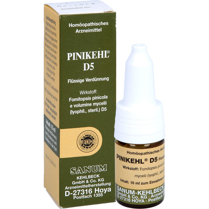 SANUM-KEHLBECK Pinikehl D5 flüssige Verdünnung, 10 ml Lösung