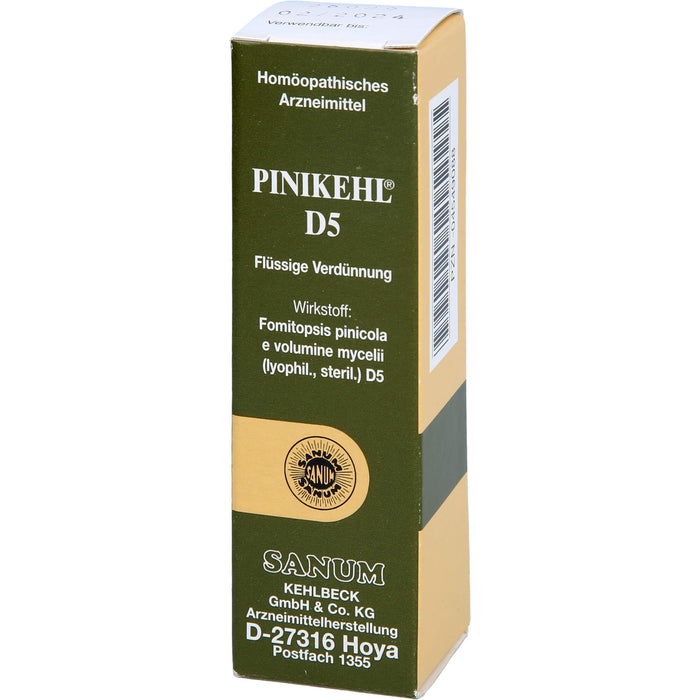 SANUM-KEHLBECK Pinikehl D5 flüssige Verdünnung, 10 ml Lösung