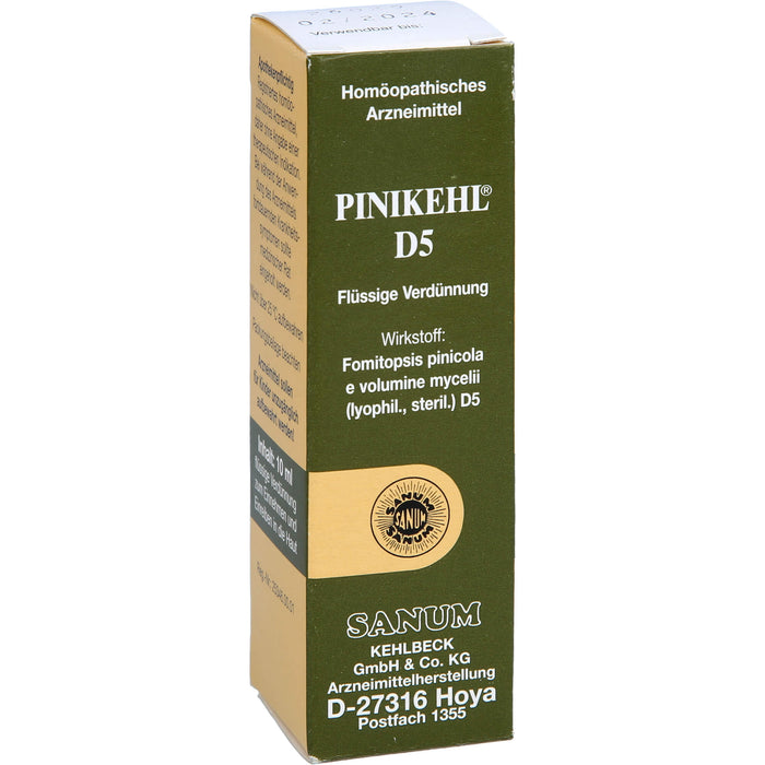 SANUM-KEHLBECK Pinikehl D5 flüssige Verdünnung, 10 ml Lösung