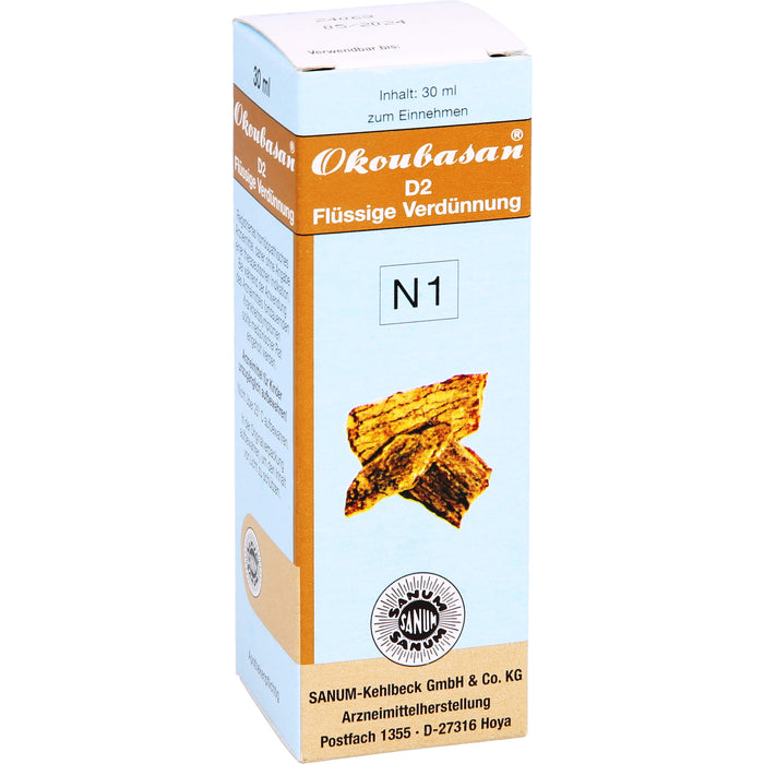 SANUM-KEHLBECK Okoubasan D2 flüssige Verdünnung, 30 ml Lösung