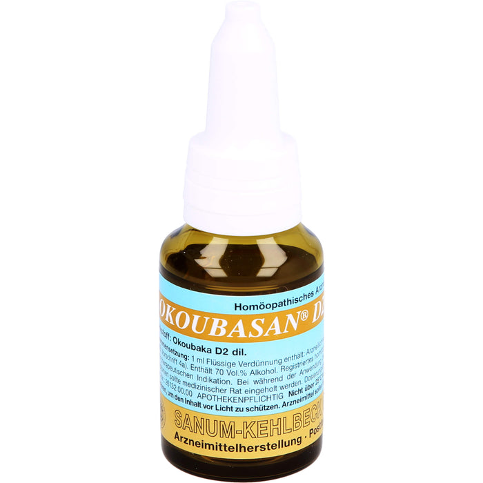 SANUM-KEHLBECK Okoubasan D2 flüssige Verdünnung, 30 ml Lösung