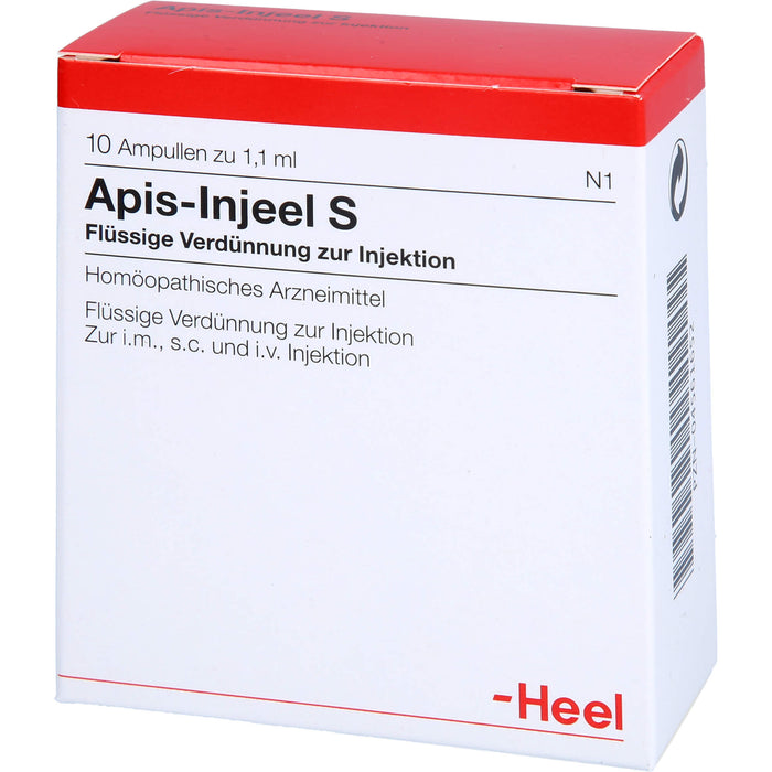 Apis Injeel S Amp., 10 St. Ampullen