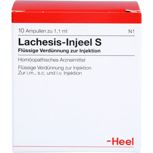 Lachesis-Injeel S Inj.-Lsg., 10 St. Ampullen