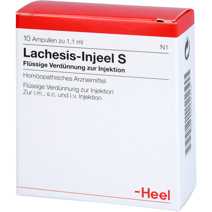 Lachesis-Injeel S Inj.-Lsg., 10 St. Ampullen