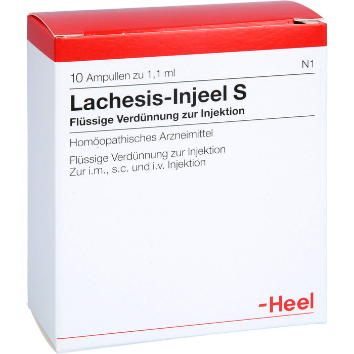 Lachesis-Injeel S Inj.-Lsg., 10 St. Ampullen